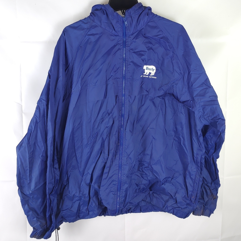 Vintage Y2K UltraClub Windbreaker Jacket Size XL Retro Utility Outdoor Fall Rain